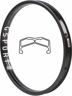 Roue Arrière GSPORT Elite Roloway K7 SDS – Ribcage + 1 Guard -équipement vélo Soldes products gsport ribcage rim