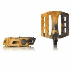 Pédales DEMOLITION Trooper PC -équipement vélo Soldes products pedales demolition trooper noir gum mix