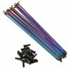 LES TROIS ROUX Pack LTR De 20 Rayons Rainbow / Oil Slick