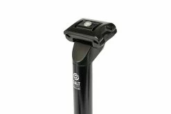 Tige Selle SALT Am 250mm 25.4mm Rail -équipement vélo Soldes salt AM rail seat post all black 2 web 1