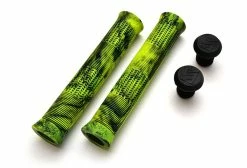 Poignées STRANGER Caleb Quanbeck Kraton -équipement vélo Soldes stranger black green