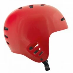 Casque TSG The Dawn Solid -équipement vélo Soldes tsg dawn solid red casque skateboard