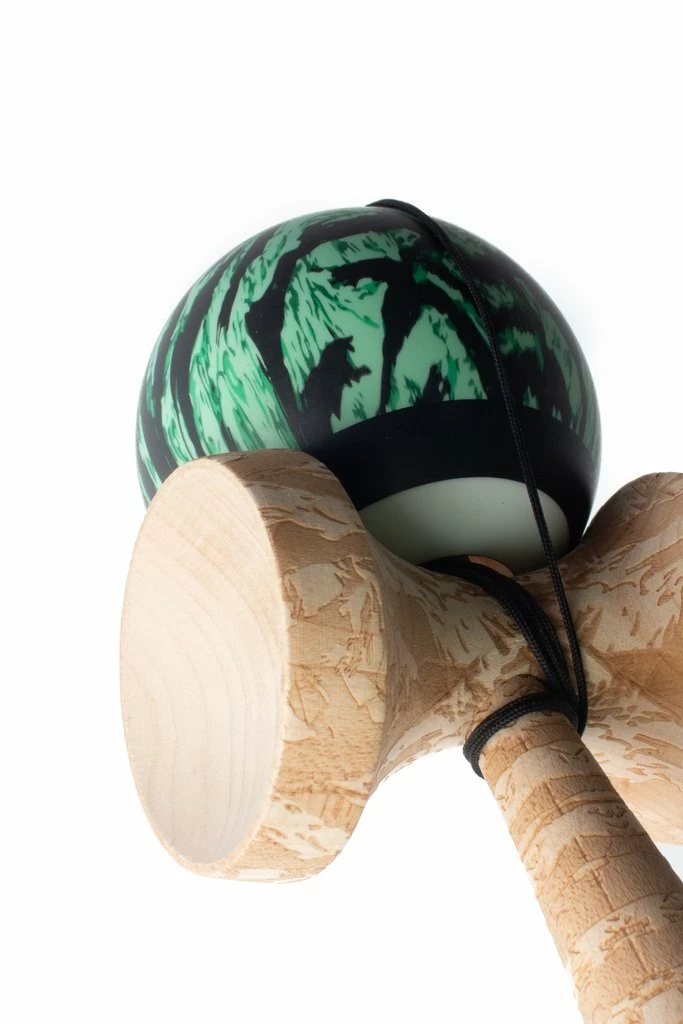 Kendama SWEETS KENDAMAS Mint Tiger Camo Strip Model Boost “Cushion” 2 Kendama SWEETS KENDAMAS Mint Tiger Camo Strip Model Boost “Cushion” – Image 2