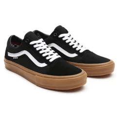 équipement vélo Soldes 33 Chaussures VANS Skate Old Skool PRO Noir / Gum