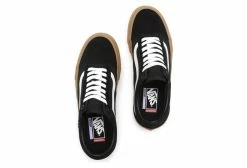 Chaussures VANS Skate Old Skool PRO Noir / Gum -équipement vélo Soldes vans old skool noir gum 4