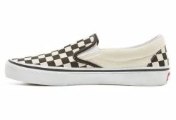Chaussures VANS Slip On PRO Black / White Checkerboard -équipement vélo Soldes vans slip on pro