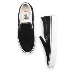 Chaussures VANS Skate Slip On PRO Black / White