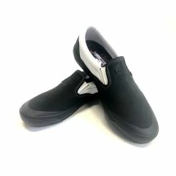 Chaussures VANS Slip On PRO Bmx Dak Signature Dakota Roche -équipement vélo Soldes vans x dakota roche slip on pro black 2